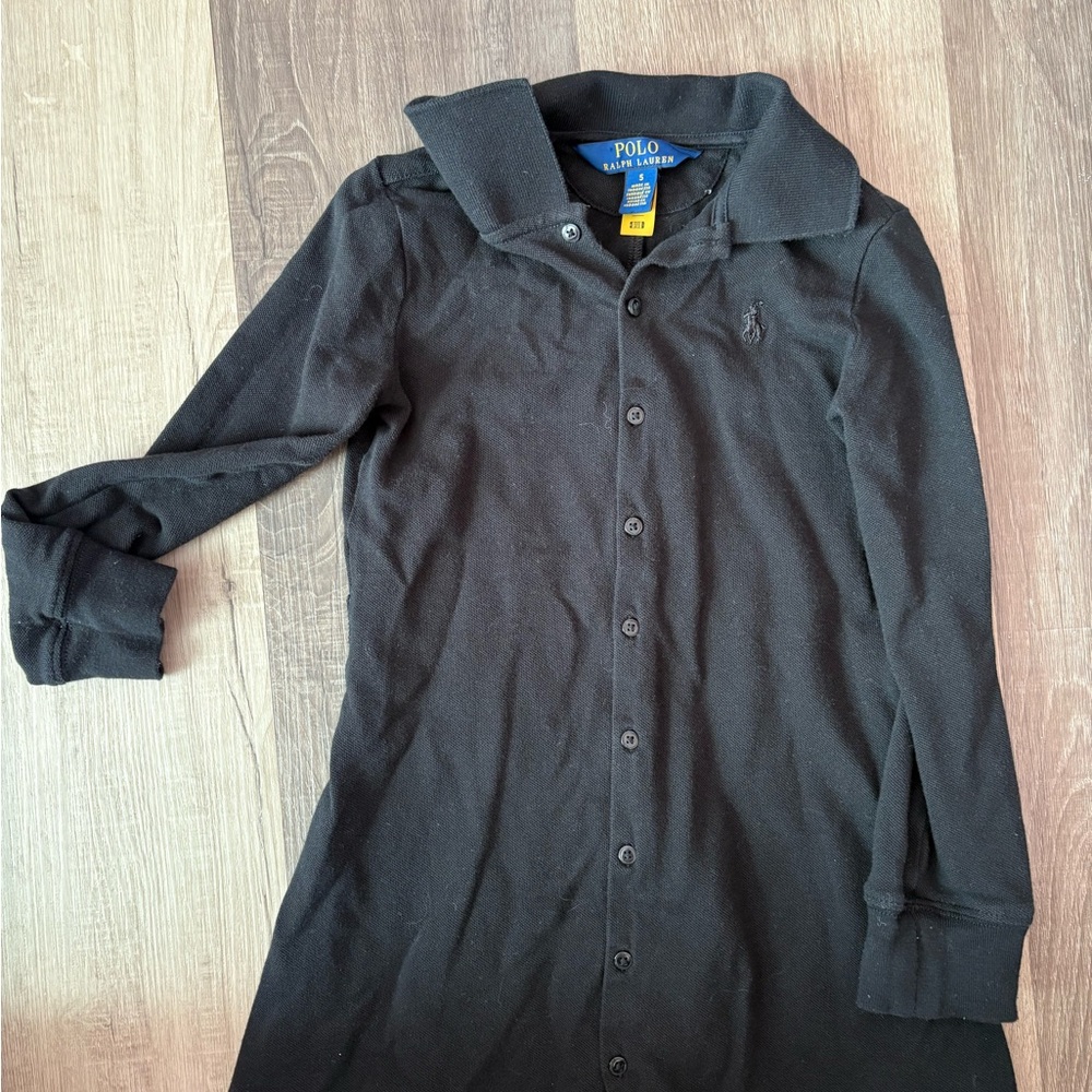Polo Ralph Lauren Black Long Sleeve Shirt